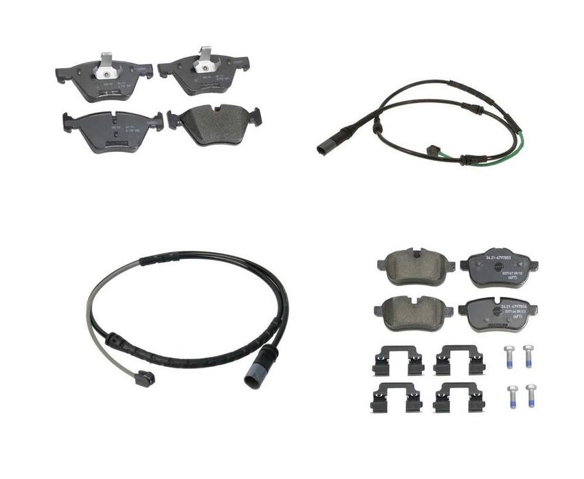 BMW Disc Brakes Kit - Pads Front and Rear